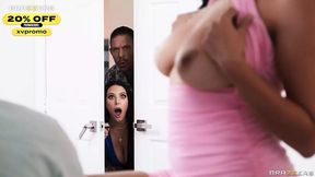 Double-trouble trysts with sex-starved Angela White & Roxie Sinner: unbridled orgies.