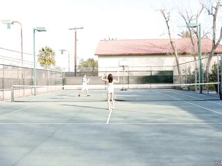 Selina Imai Gets Her Cunt Stuffed After Losing A Pickleball Game