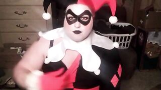 Harley the sissy fuck day one if Halloween