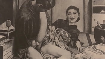 vintage erotic illustration