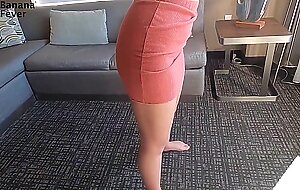 San Diego Fine Brunette Came All The Way Up to Orange County to Shake Her Balloons