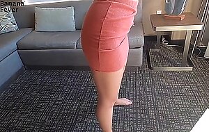 San Diego Fine Brunette Came All The Way Up to Orange County to Shake Her Balloons