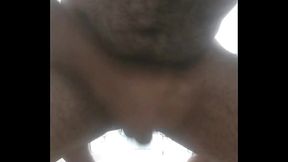 I jerked off after my shower and came on the floor for you to clean with your tongue