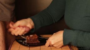 Cum on Brownie