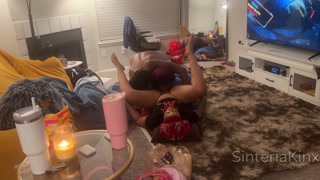 Getting Her Pussy Ready For Some Dick