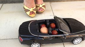 Jenn 3 - Food Crush on Model Car (Close-up) WMV