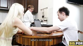 SIS.PORN. Girl with no boobs likes impudent pastime that includes dirty bonking by stepbro