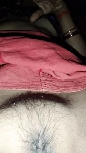 Creampie masturbation &ndash; fingering pussy at night, dream girl for boys