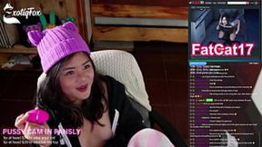 Live streaming raw, unfiltered pleasure; ExotiqFox's hands-on gooning & teasing, then cumming for her adoring followers.