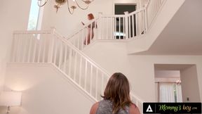MOMMY'S BOY - Gorgeous MILF Nudist Sophia Locke Fucks Her Stepson's Friend