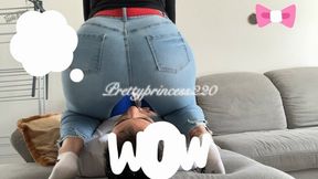Wet farts in my slave