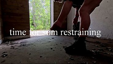 real amateur is nude outside in a public area some of it chained and hard to walk