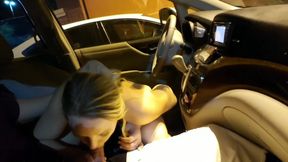 Stranger Gives Wife Orgasm in Car Husband Watches
