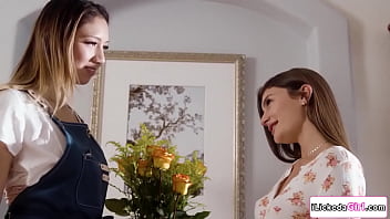 Lesbian teen licks and fingers asian bff