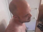 Daddy gets desperate in the shower! (2k view special! )