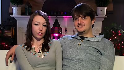 Young couple goes to a swinger party for the first time