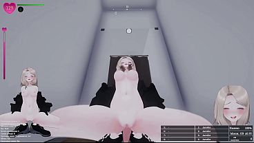 She loves to get naked in public places and this is what it led to  3D
