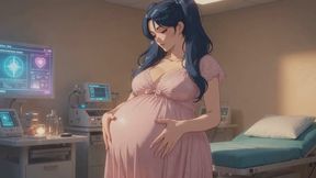 Impregnation Fantasy Stories #2B: Confession of My Quad Belly Alien Hybrid Journey (Animated)