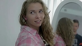 Blonde Receives A Facial After Riding A Boner