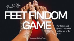 Feet Findom Game Beach Edition
