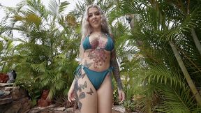 poolside with a legend