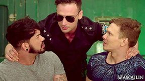 Pulled Over - Gay Bareback Video - Masqulin