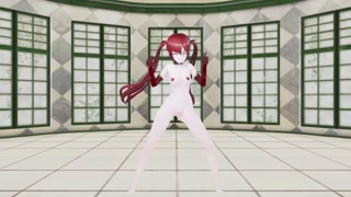 GENSHIN IMPACT MONA NUDE GHOST DANCE 3D RED HAIR COLOR EDIT SMIXIX