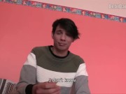 DEBT  DANDY 242 - Twink Gets On His Knees And Starts Sucking Cock In POV