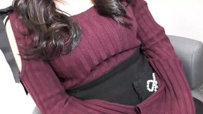 Hot Asian beauty seduces with intense passion and wild desire