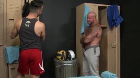 Locker Room Muscle Men Sex