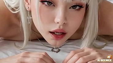 Fucking my big breasted stepsister and orgasm pussy - Big ass anal - Virtual Sex [AI]