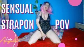 Lady Angela classy and sensual introduction to pedding strapon pov