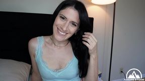 sexy french tutor hope fontaine squirts & cums on student s huge dick