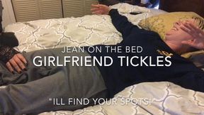 Jean Bed tickled bad By her Girlfriend!