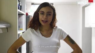 MAMACITAZ - Long Titted Nerdy Latina Michel Chica Getting Her Bombshell Twat Banged!