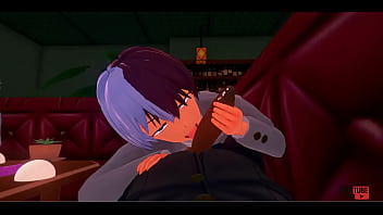 Boku No Hero Academia Yaoi - Todoroki sucking and jerking a dick while Deku and Bakugou look on - Asian Japanese Manga Anime Hentai Gay Porn