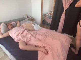 French Pegging - Naughty Wake-Up: Pleasure and Pegging for a Married Couple