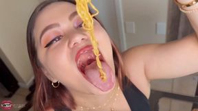 Jade Sun Slurps You Up Into Her Mouth! - 4K