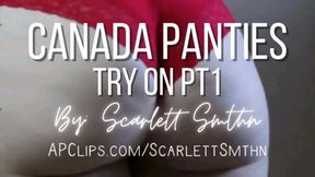 Canada Panties Try On Pt1 (Mobile)
