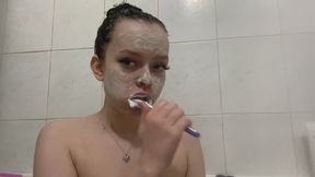 Toothbrushing fetish