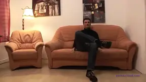 MILF with a round ass enjoys her first date
