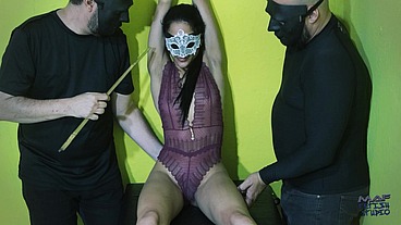 Disciplining girl whipping and bastinado