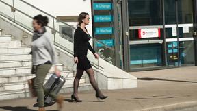 Kyara, a pretty Corsican nurse, wanted three guys!