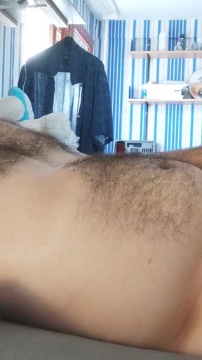 cumming in bed   Clip 1
