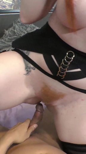 Squirting Ginger Bush Alert! - Zara Durose Squirts on Porno Dan!