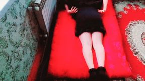 Hot Blonde Self Ass Spanking Horny Amateur Beautiful Model Cosplayer Also Crossdresser