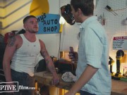 Bratty & Disrespectful Twink Taught Life Lessons From Hardened Mechanic - DisruptiveFilms