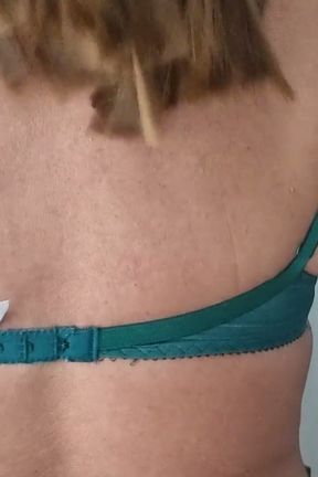 My New Vintage Bra From the 90s, These Were My Formal and Sexy Wearing Semi Sheer Nylon Button Blouses