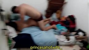 Cuckold's Hot Wife Gives Anal to Employee at College Party