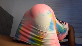 Teacher takes student's big cock in steamy doggy style